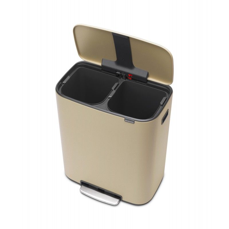 Brabantia Bo Pedaalemmer 2 x 30 liter HomeCadeau