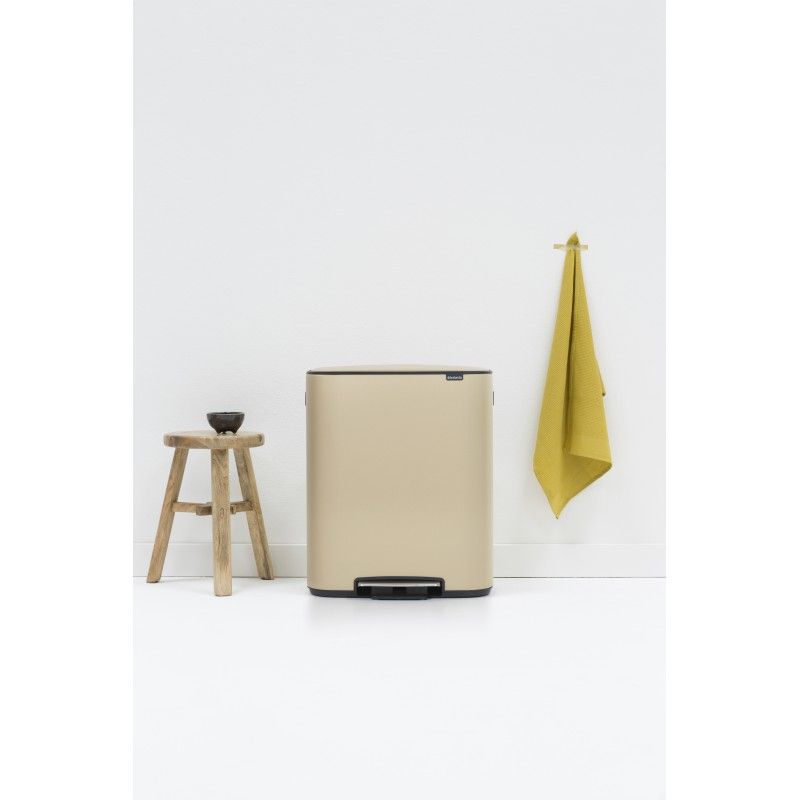 Brabantia Bo Pedaalemmer 2 x 30 liter HomeCadeau